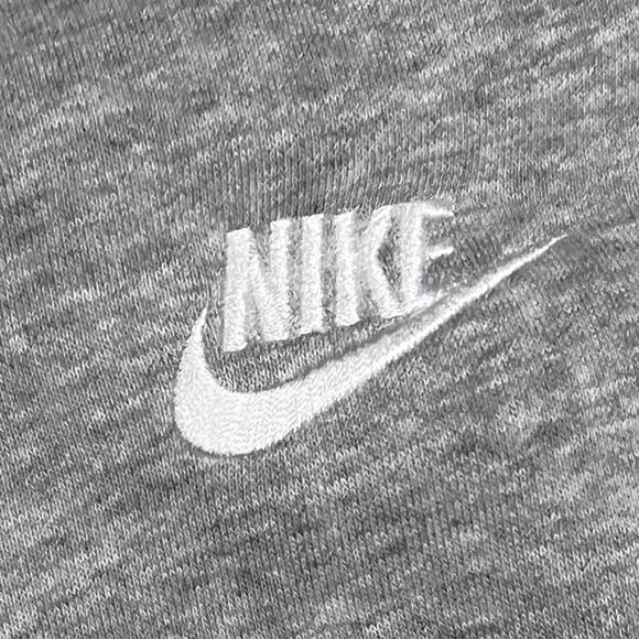 Nike XXL Y2K Streetwear Fleece Jogger Sweatpants Gray Classic Fit Minimalist - Picture 5 of 6